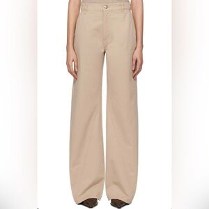 Anine Bing Oatmeal Trousers
